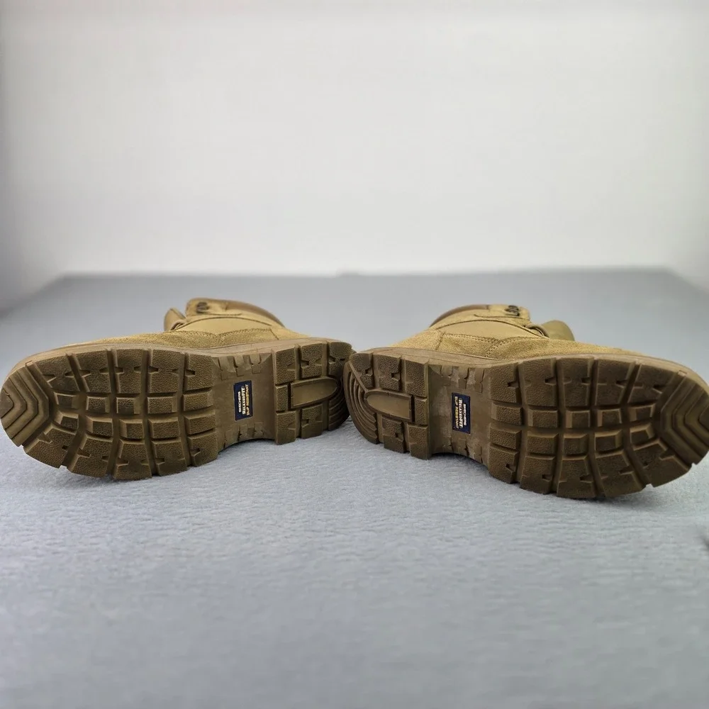 Skechers Tactical Waterproof Work Boots Mens US 12 Coyote Brown EH SR HydroGuard
